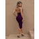 Vestido Chocolate Doce Hera Uva