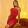 Vestido Chocolate Doce Livia Vermelho