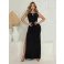 Vestido Chocolate Doce Longo Florenza