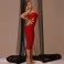 Vestido Chocolate Doce Magnolia Vermelho
