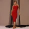 Vestido Chocolate Doce Magnolia Vermelho