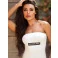 Vestido Chocolate Doce Margo Off White