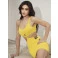 Vestido Chocolate Doce Marly Amarelo