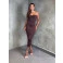 Vestido Chocolate Doce Marrom