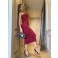 Vestido Chocolate Doce Midi Tomara Que Cai Margo Vinh