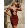 Vestido Chocolate Doce Nadia Marrom