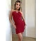 Vestido Chocolate Doce Solara Vinho