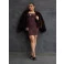 Vestido Chocolate Doce Solena Chocolate