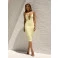 Vestido Chocolate Doce Subline Amarelo