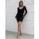 Vestido Chocolate Doce Talia Preto