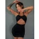 Vestido Chocolate Doce Tatiana Preto