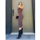 Vestido midi Chocolate Doce Mariah Chocolate