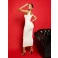 Vestido midi Chocolate Doce Mariah Off White
